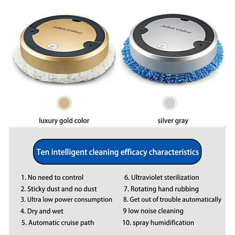 Robot Humidifer Pel Otomatis Pembersih Lantai
