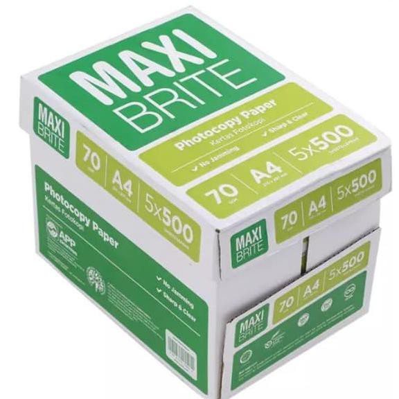 GOSEND KERTAS HVS A4 MAXI BRITE 70 GR - Maxi-Brite