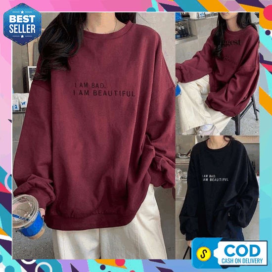 Hare Comes Sweater Wanita Hoodie Terbaru 2022 / Hare Comes Sweater Wanita Pullover Hoodie Terbaru Ba