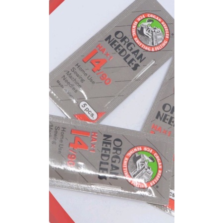 jarum organ needle mesin hitam dan portable