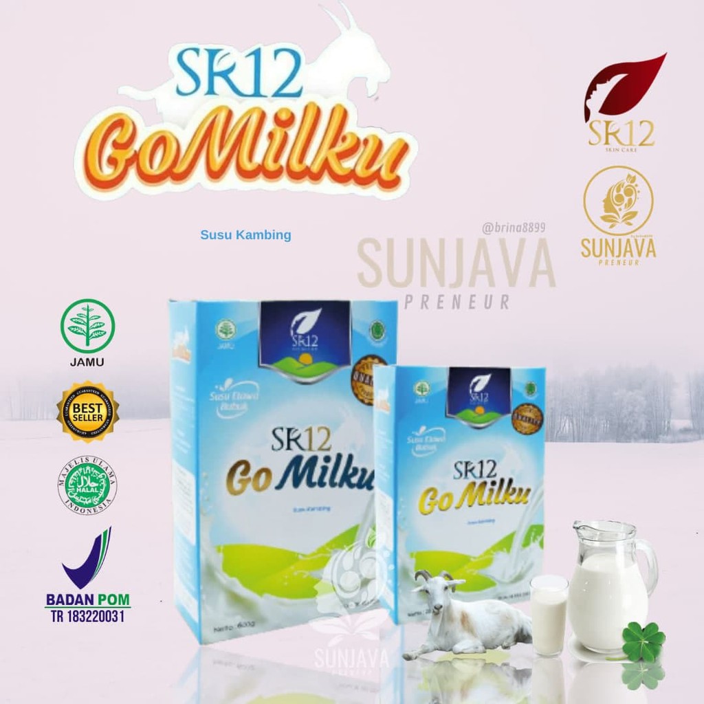 

Susu Go Milku SR12/Susu Kambing Etawa/Original