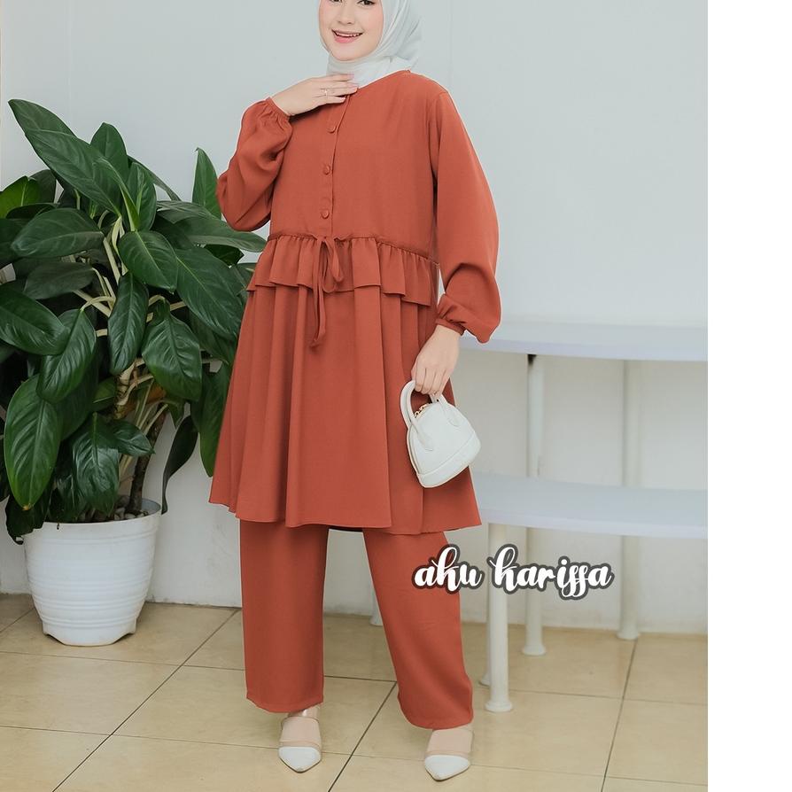 12.12 Yulia One Set Ori Aku Karissa / One Set Aku Karissa / Aku Karissa Terbaru / Baju Setelan / Se