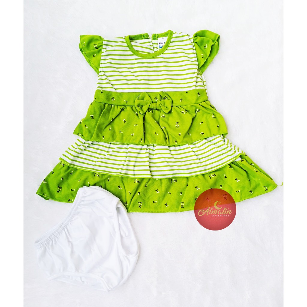 Baju Bayi Model Dress MURAH baby girl 3-18 Bulan