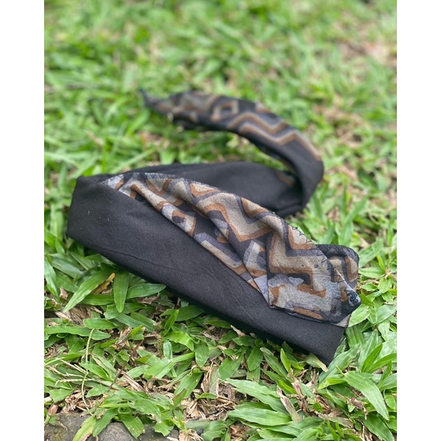 Udeng Batik Indigo