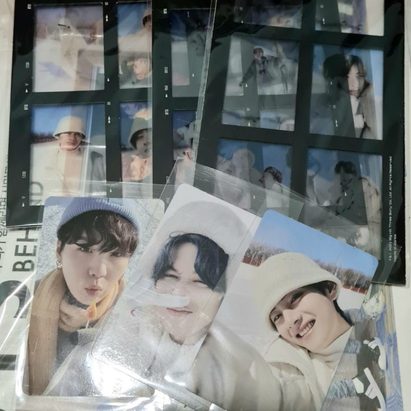 Jimin PC BTS Winter Package 2021 / Winpack - Photocard / Film Taehyung / Jimin / Jin/ Suga RM