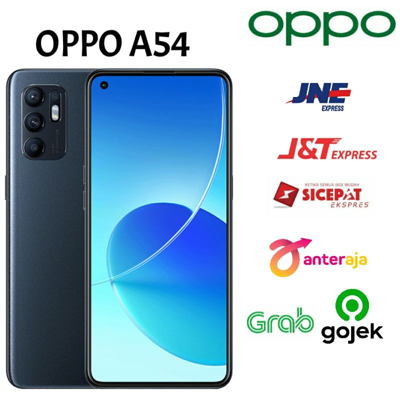 oppo a54 ram  4/64 | 4/128 | 6/128 (oppo a54 4gb 6gb / 64gb 128gb) garansi resmi