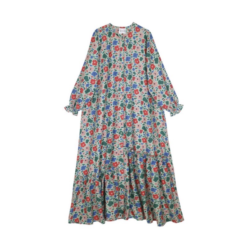 Nadjani dress shafa green Preloved