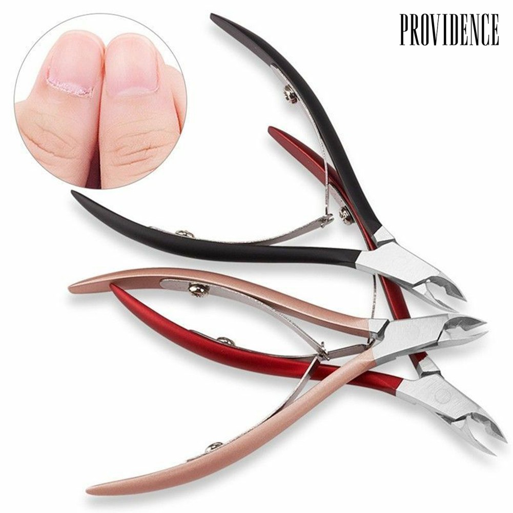 Providence Gunting Kuku Kutikula Bahan Stainless Steel Tajam Untuk Manicurenail Art