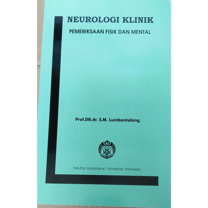 Jual BUKU NEUROLOGI KLINIK PEMERIKSAAN FISIK DAN MENTAL | Shopee Indonesia