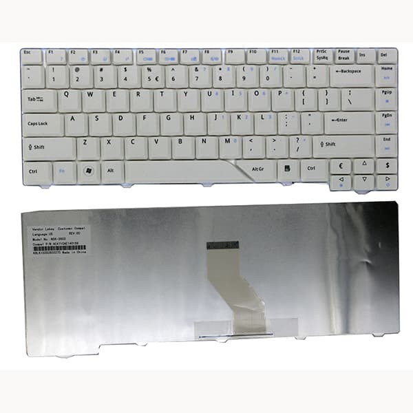 Keyboard Acer Aspire 4710 4220 4310 4320 4520 5220 5310 5315 - PUTIH BERGARANSI