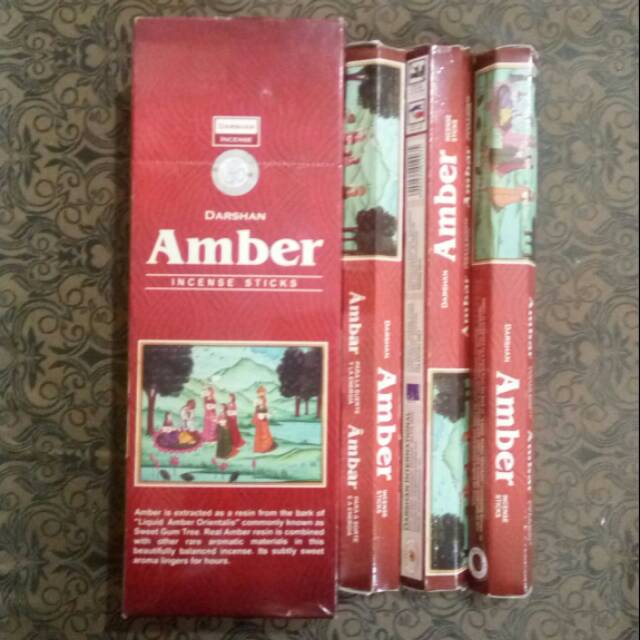 Hio Dupa Harum Wangi Aromaterapi Darshan India Amber Ambar