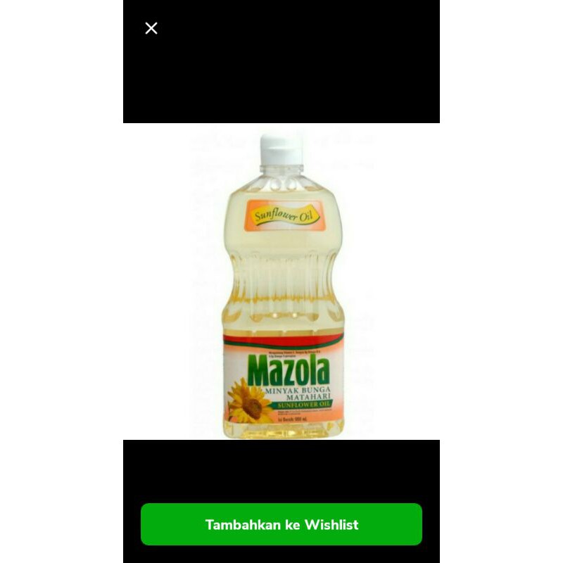 

mazola sunflower oil 900ml/minyak bunga matahari