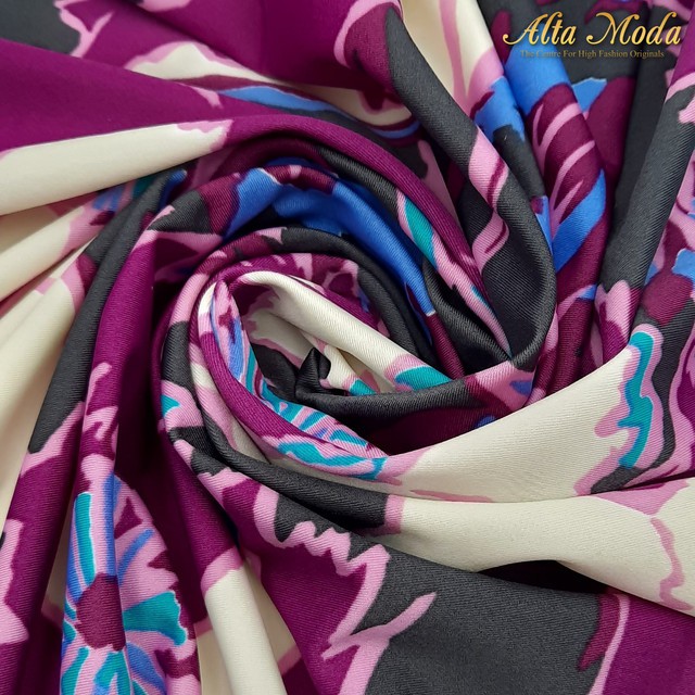 

Alta Moda Fancy Printed Stretch - Abstract Floral Burgundy (1M)