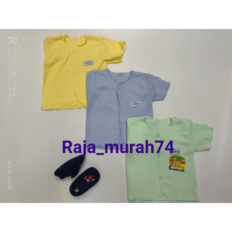 6 pcs baju polos newbon zahdan