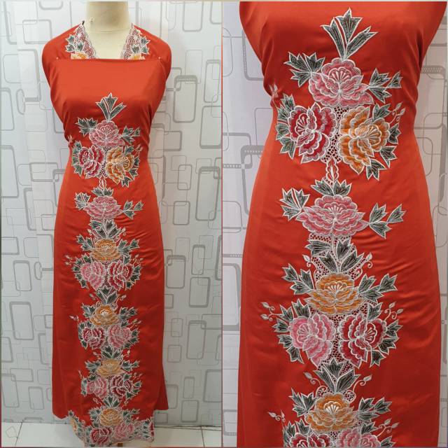 GAMIS BORDIR PADANG (BAHAN)