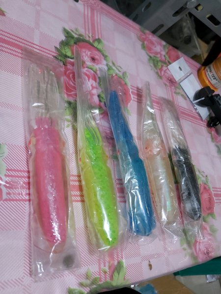 umpan karet cumi sotong 14 cm isi 1 lure cumi karet sotong karet