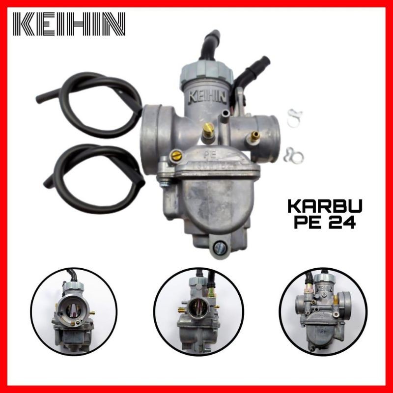 KARBURATOR KARBU KEIHIN AIRSTRIK PWK 33 - 34 - 35 - 36 - 38 - 40 - 42 ORIGINAL JAPAN QAS