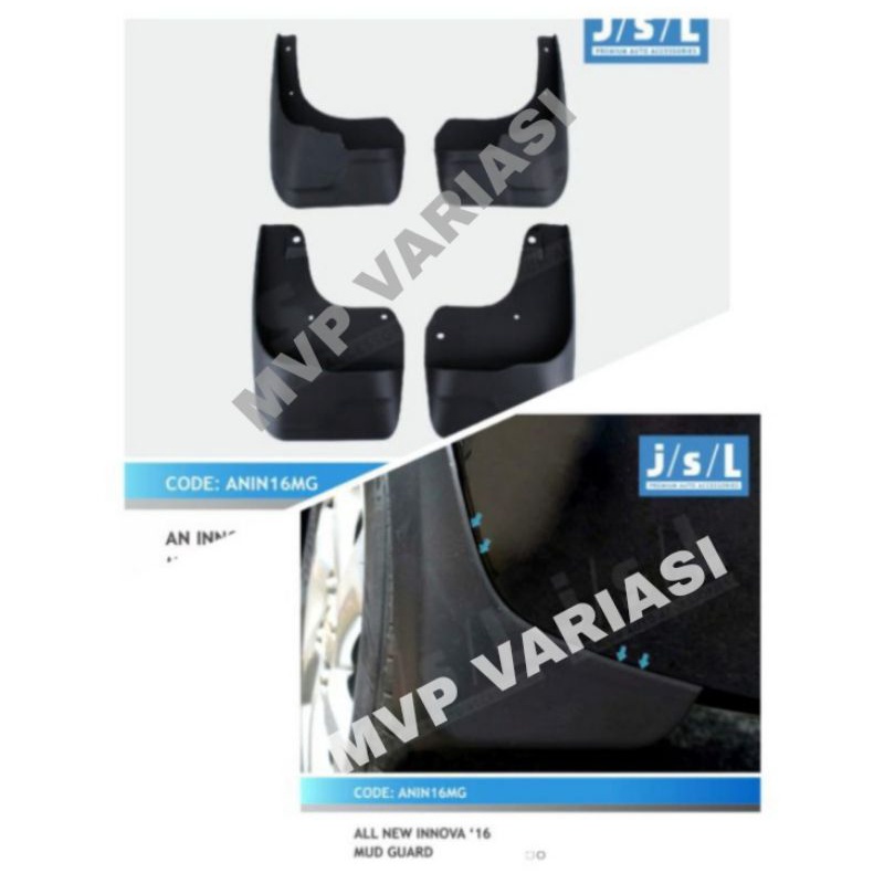 Mudguard/ karpet lumpur all new Innova JSL