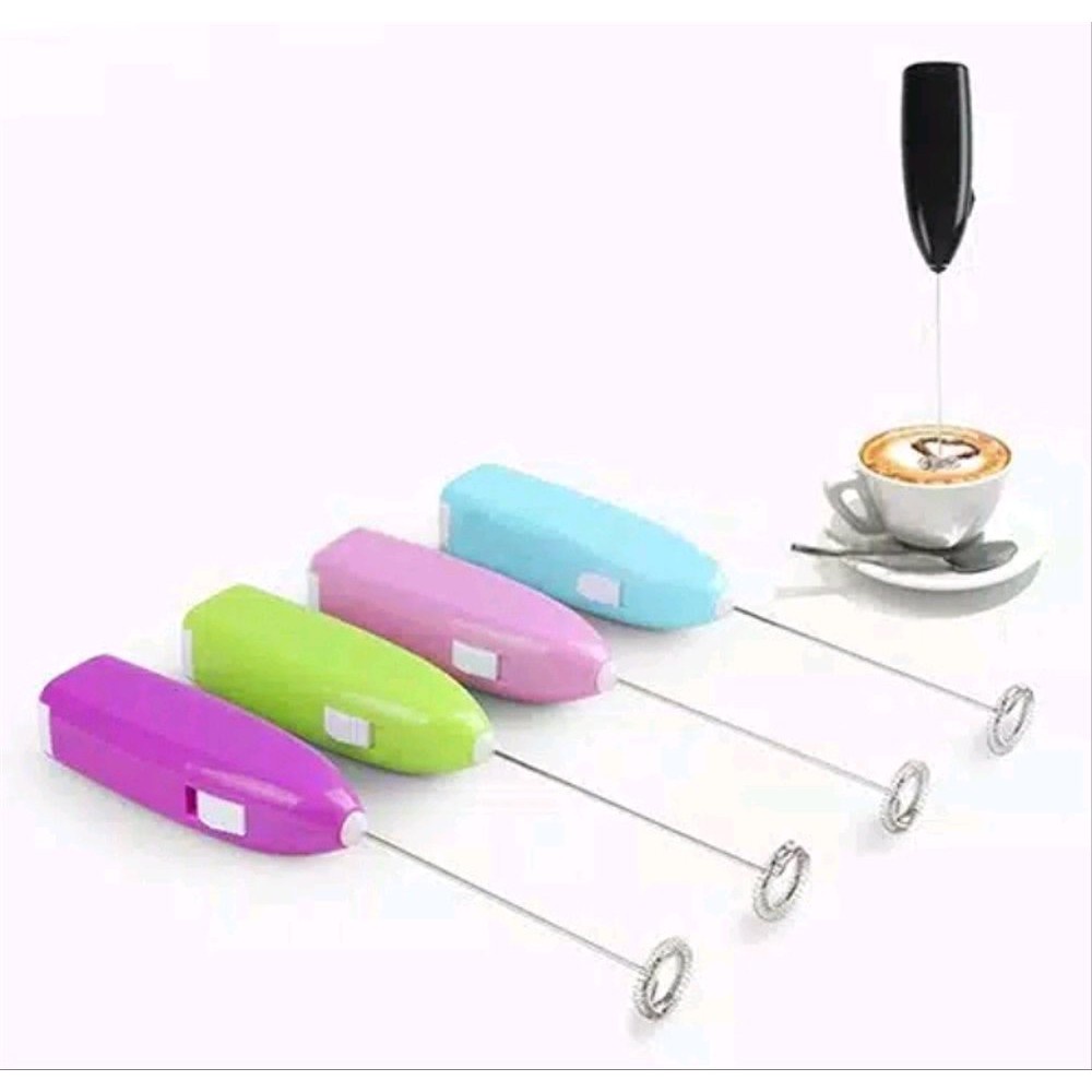 Hand Mixer Mini Milk Frother / Pengaduk Minuman Kopi Susu / Mini Drink Mixer / Blender Tangan Pengaduk Kopi Susu 01