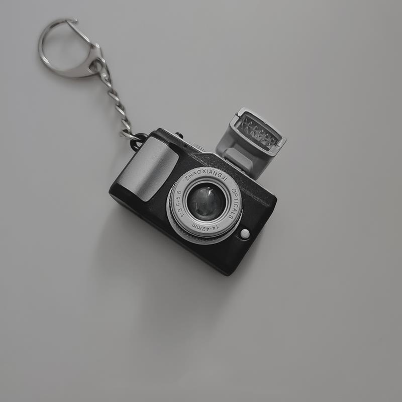 Glowing Camera Necklace Accessories Hip Hop Retro Pendant Trend