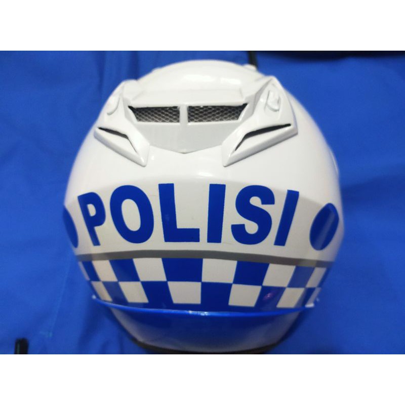 HELM HALF FACE MODEL POLICE SNI