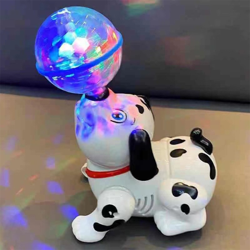 Mary Robotic Stunt Dog Toys Anjing Peliharaan Elektronik Untuk Semua Usia Hadiah Anak Laki-Laki Dan Perempuan Untuk Menyanyikan Dance Barks Walk Light