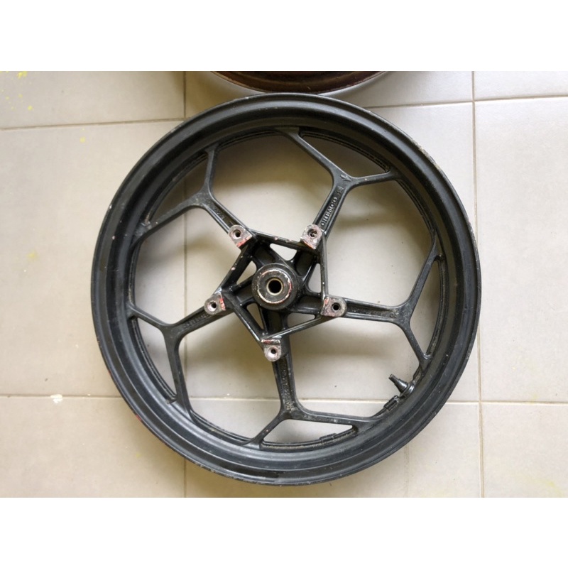Velg depan copotan original ninja 250fi