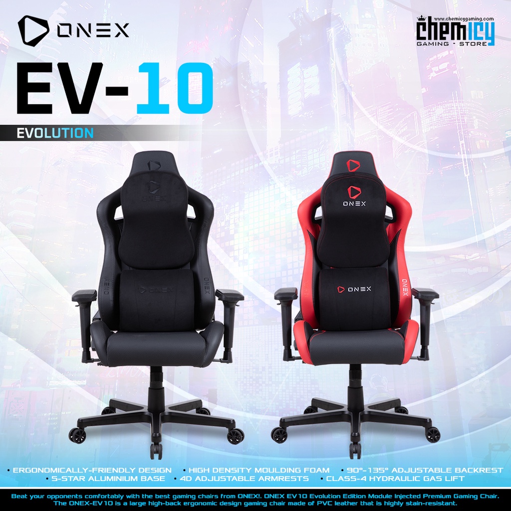 OneX EV10 / EV-10 Evolution Series Gaming Chair / Kursi Gaming