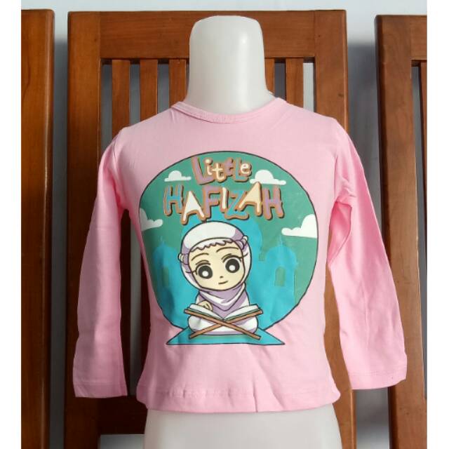 Kaos anak muslim - little hafizah