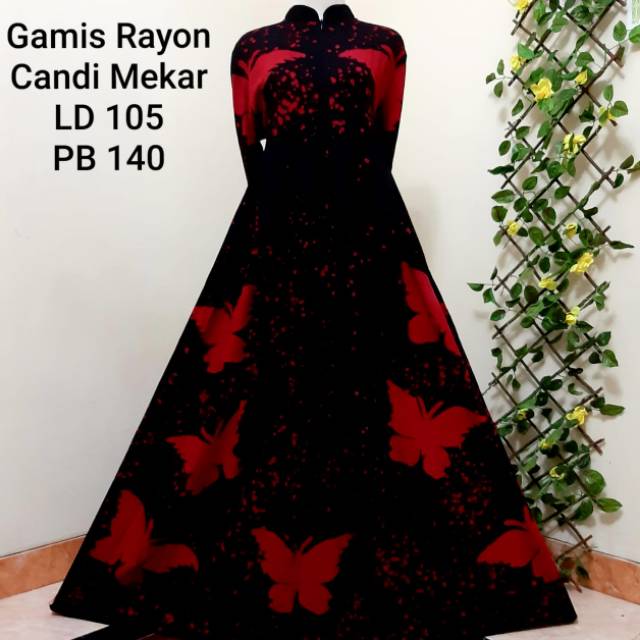 GAMIS TWILL RAYON CANDI MEKAR