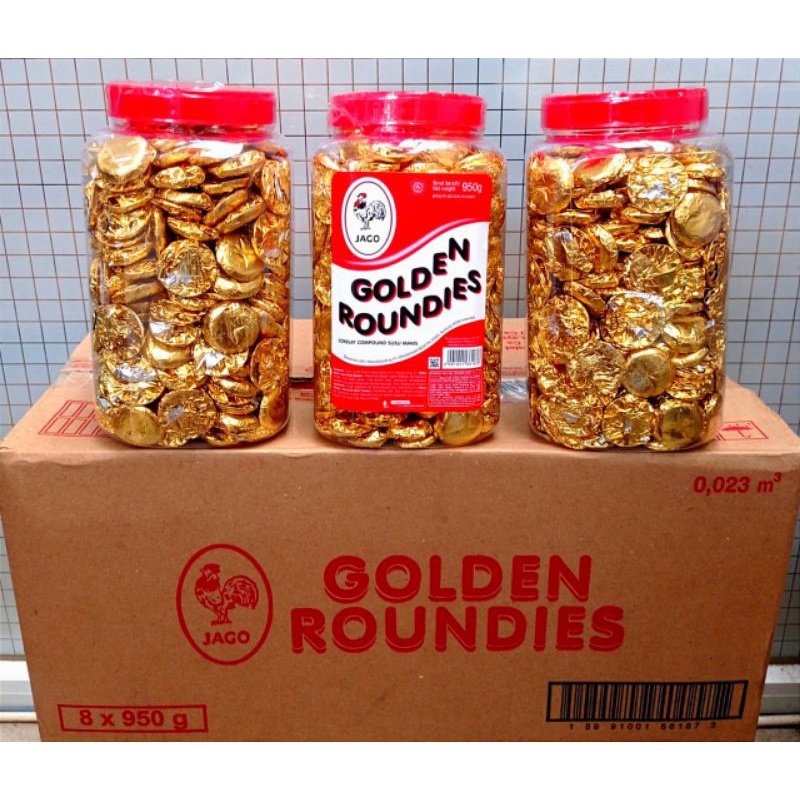Coklat Koin Golden Roundies 950Gr