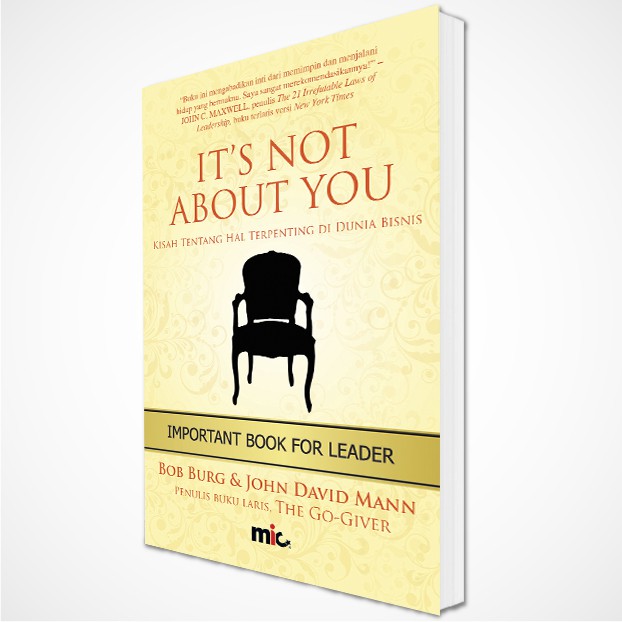 PROMO! IT'S NOT ABOUT YOU - Bahasa Indonesia