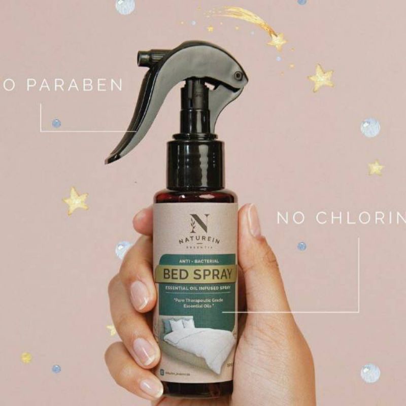 Jual Naturein Anti Bacterial Bed Spray Pembersih Kuman Kasur 100ml
