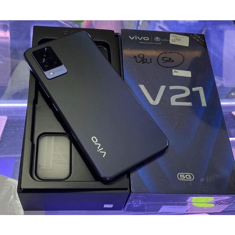 VIVO V21 4G & 5G RAM 8/128 SECOND MULUS NOMINUS GARANSI RESMI