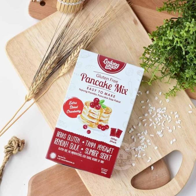 

Harap Baca Deskripsi Sebelum Order Ladang Lima Pancake Mix / Tepung Premiks Pancake - 323 Gr