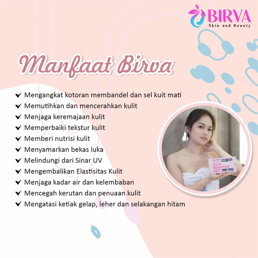 PROMO BIRVA LOTION PEELING GEL BRIGHTENING WHITENING LOTION