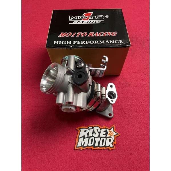 THROTTLE BODY MOTO 1 MX KING R15 33 MM DOUBLE INJECTOR