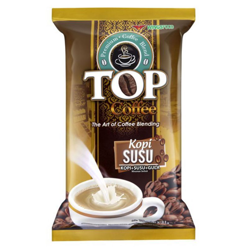 

Top Coffee Kopi Susu 10Sx31 G