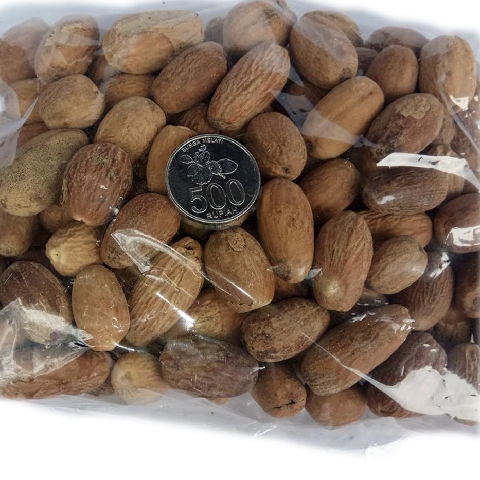 

SALE✅Biji Pala Kupas Lonjong 250 g, 500 g, 1 kg (Nutmeg seeds)|RA7
