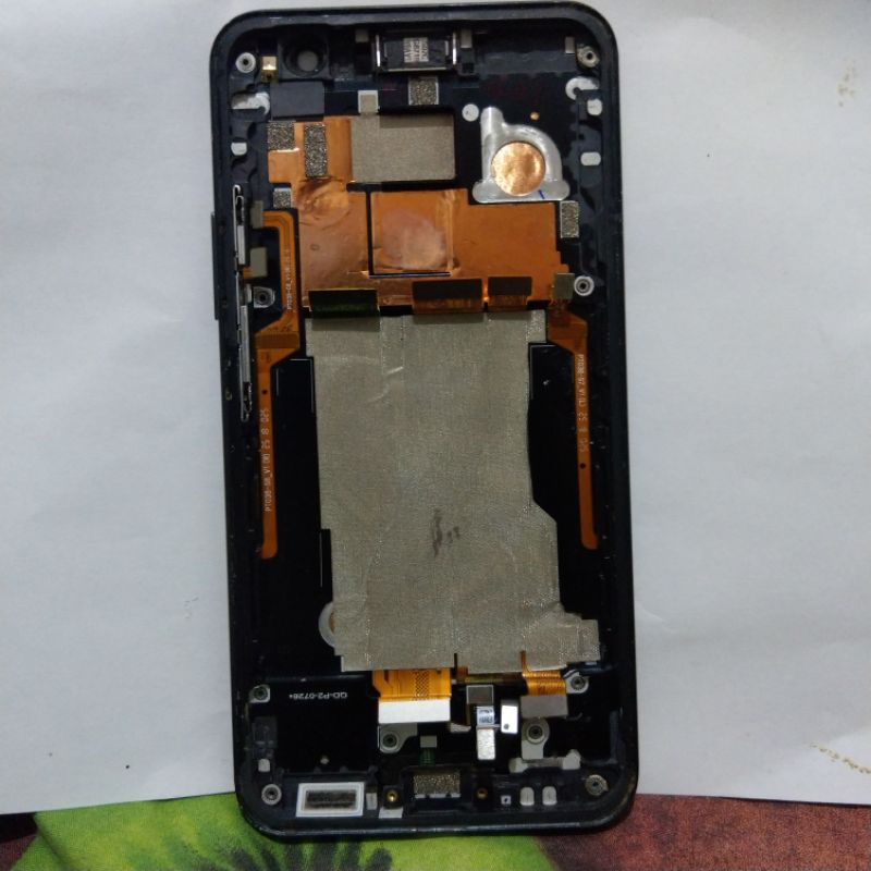 Frame LCD HTC U11 Fleksible Flexible Fleksibel Speaker Buzzer Atas Tombol Home Fingerprint