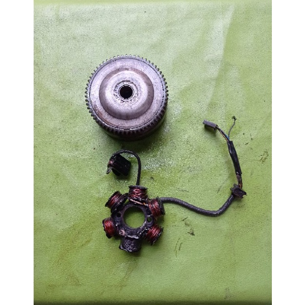 magnet magnit mahnit spul spol sepul komplit one way kawasaki KAZE original second