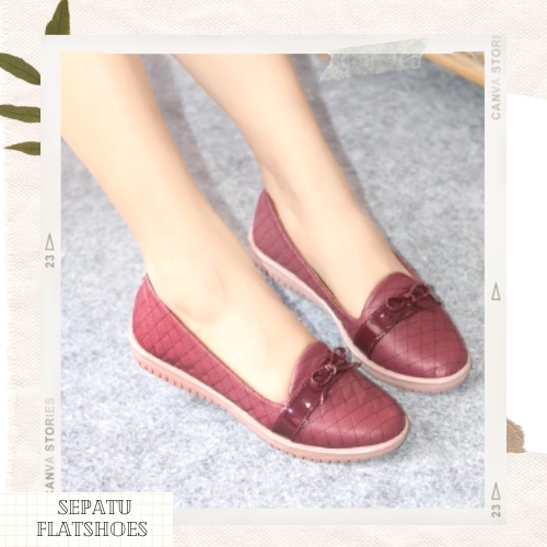 Sepatu Wanita Flat Shoes Gratica