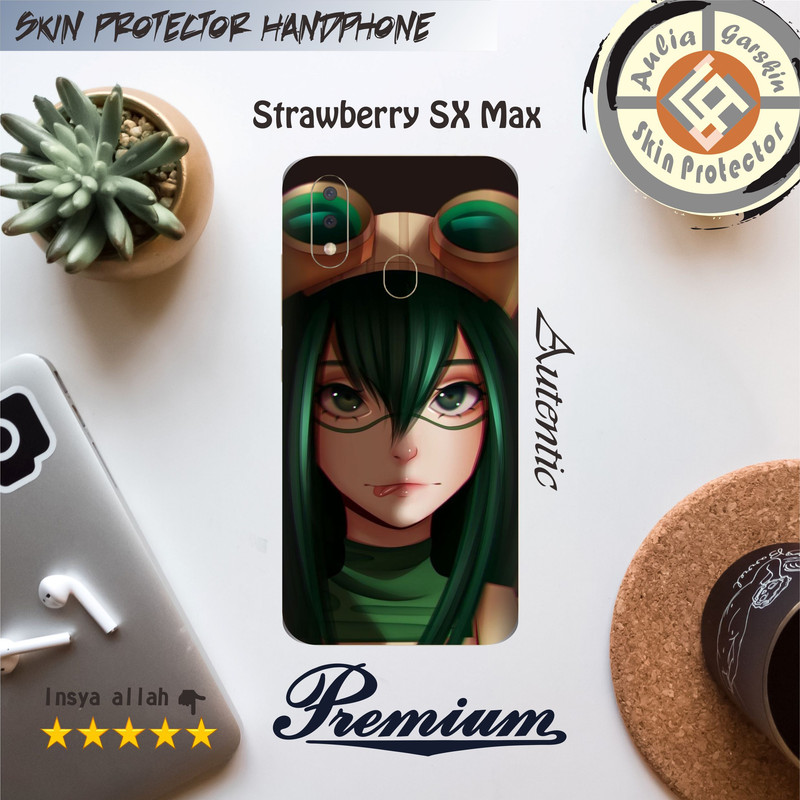 Garskin HP Strawberry SX MAX Motif Anime 2  - Free Custom Motif