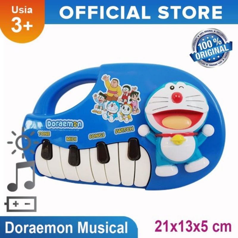 MAINAN PIANO KARAKTER DORAEMON ELECTRONIC ORGAN