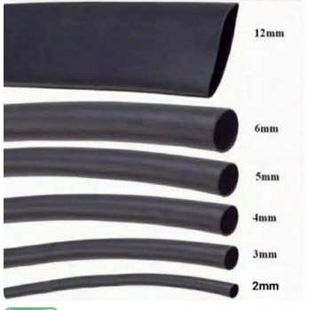 ISOLASI BAKAR 6 MM / HEAT SHRINK 6MM / SELANG BAKAR / SELONGSONG BAKAR / HEATSHRINK