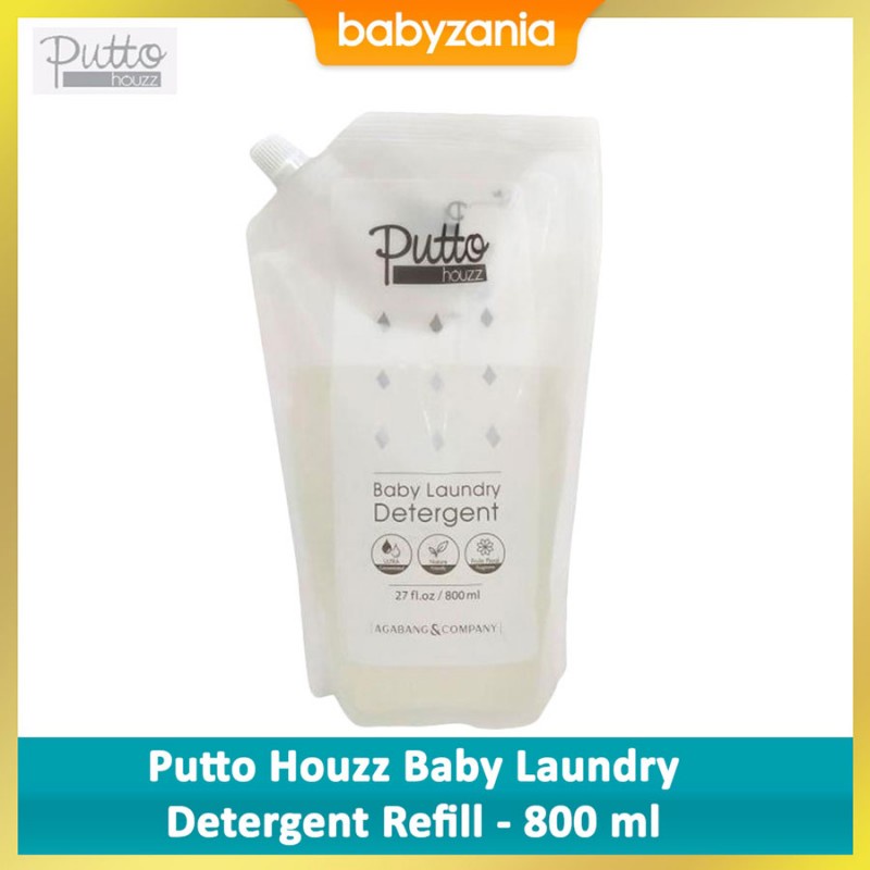 Putto Houzz Baby Laundry Detergent Deterjen Cair Bayi Refill - 800 ml