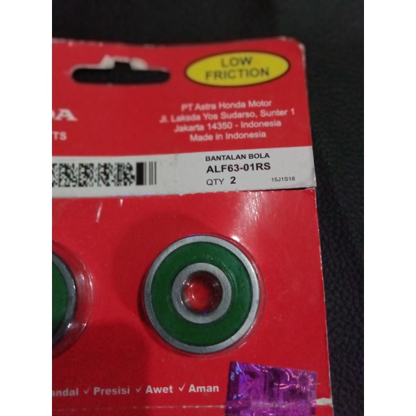 bearing 6301 RS laher 6301 Honda laher pres 6301