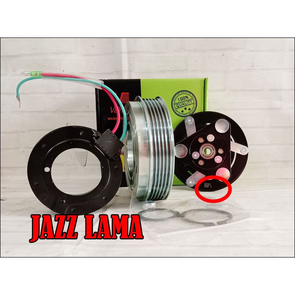 Magnet Clutch Pulley Pully Ac Mobil Honda Jazz Lama gd3 city gd8