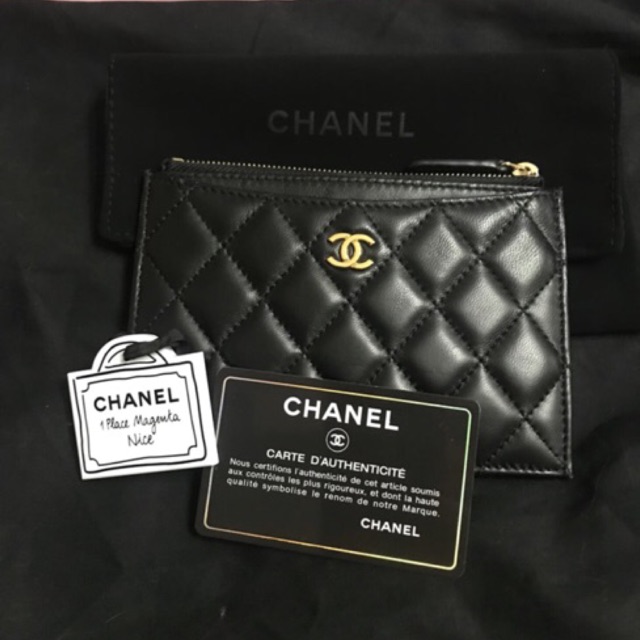 SALE  Chanel Dompet Card Authentic Leather