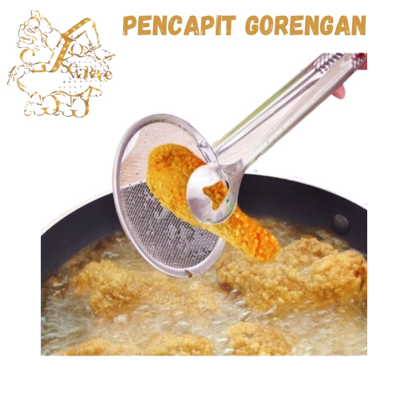 PENCAPIT GORENGAN 2 IN 1 DENGAN TIRISAN